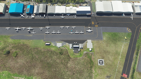 Ybcg Map Gold Coast International Airport(YBCG) – Prestige Simulations