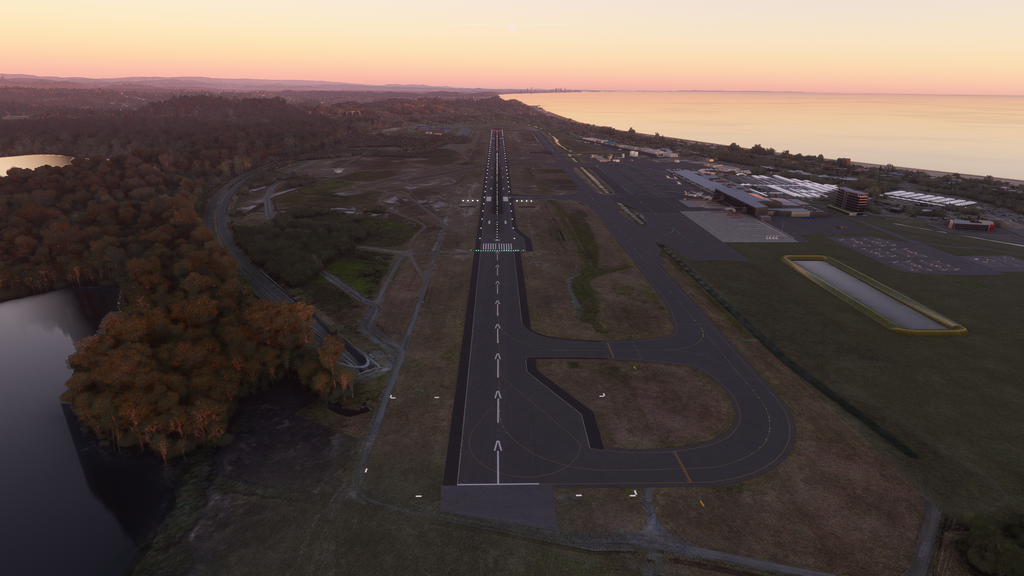 Ybcg Map Gold Coast International Airport(YBCG) – Prestige Simulations