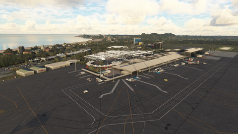 Ybcg Map Gold Coast International Airport(YBCG) – Prestige Simulations